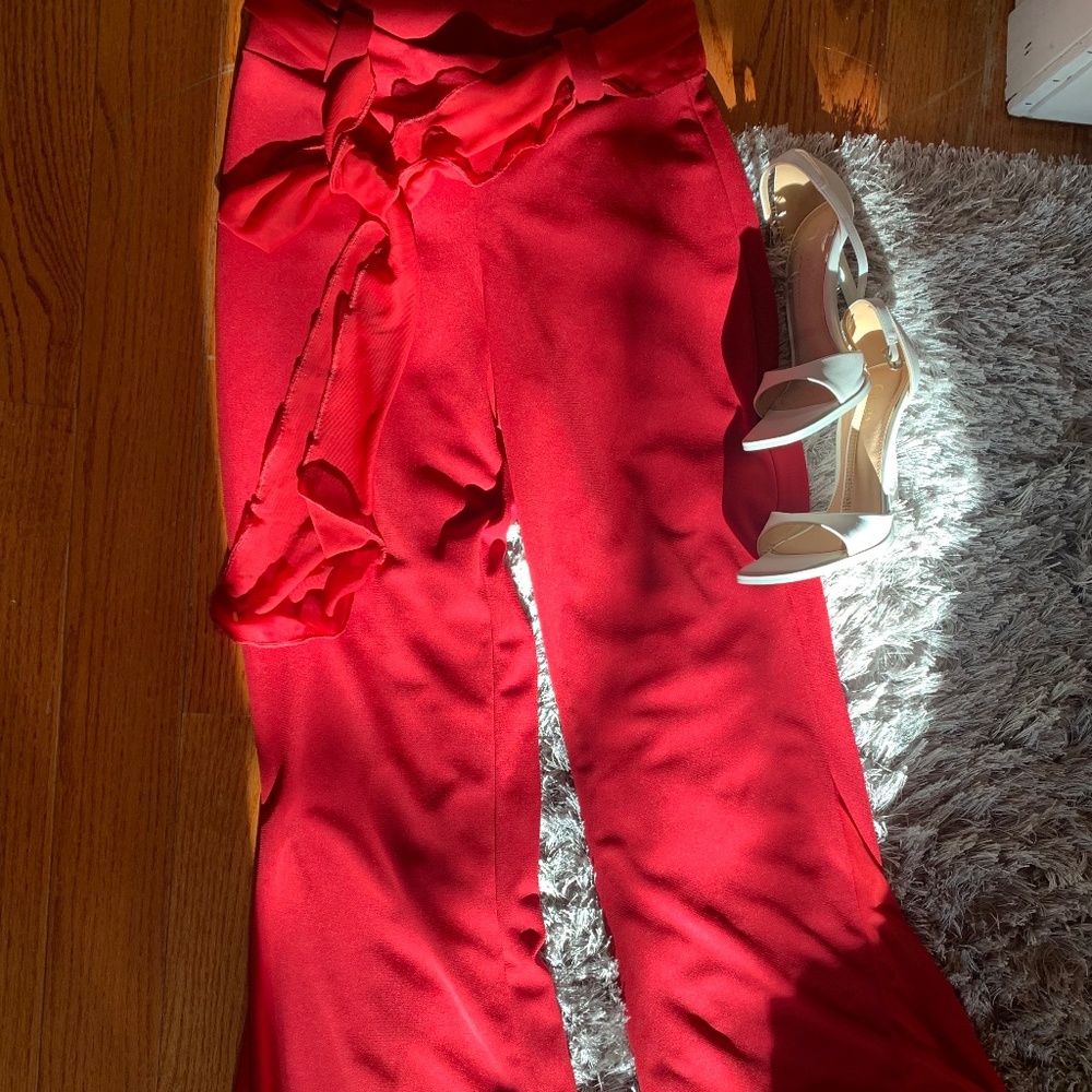 Burgundy pants